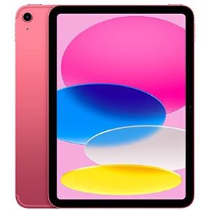 Apple 2022 10,9‑inch iPad (Wi-Fi + Cellular, 64 GB) - roze (10e generatie)