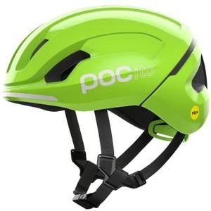 POC POCito Omne MIPS kinderfietshelm is ontworpen om jonge fietsers te helpen hun vaardigheden te ontwikkelen, groen (groen-geel), M (55-58cm)