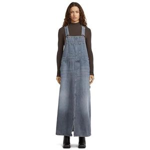 G-STAR carpenter dungaree dress wmn, meerkleurig (Faded Ice Blue D27931-d943-h449), XXS