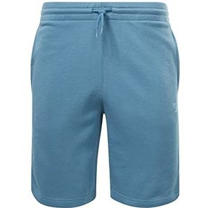 Reebok Heren Linkerbeen Shorts, Steely Blue, M/S, Steely Blauw, M