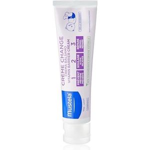 Mustela Bébé luiercrème voor de gevoelige babyhuid – bescherming tegen huidirritatie en roodheid (1 x 100 ml)