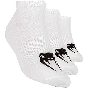 Venum Unisex Classic Footlet 3-delige set wit/zwart maat 37-39 sokken