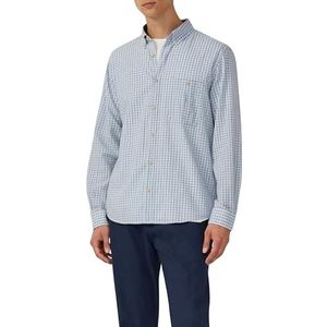 Shirt - Geruit - Katoenen Overhemd - Met Button-Down Kraag - Met Borstzak