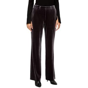 s.Oliver BLACK LABEL Dames fluwelen broek, brede pijpen, 9897, 40