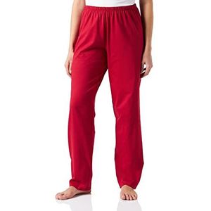 Trigema Pyjamabroek voor dames, robijn, XL
