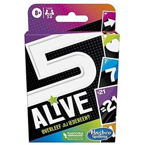 5 Alive kaartspel, kinderspel, leuk gezinsspel vanaf 8 jaar, kaartspel voor 2 tot 6 spelers