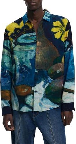 Overhemd - Multicolor - Lange Mouwen - Regular Fit - Ruitjes Stillevenstijl