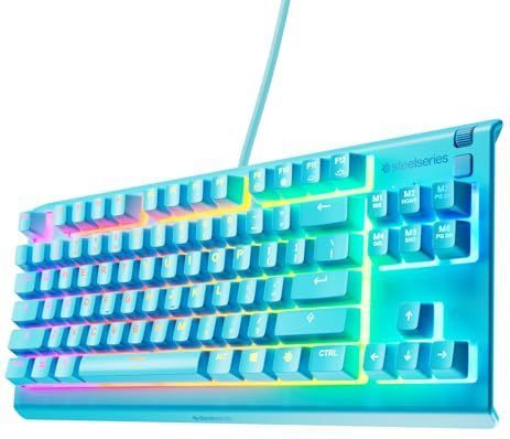 SteelSeries - Apex 3 TKL - Aqua - RGB Gaming Toetsenbord - IP32 Waterbestendig