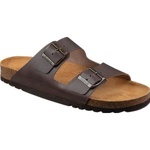 Scholl Julien, Sandalen voor heren, koffiebruin, 42 EU, Koffie, 42 EU