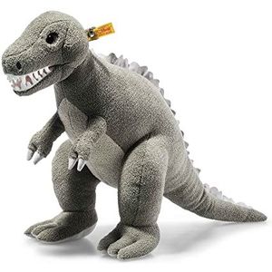 Steiff 067136 Thaise T-Rex Dino - 45 cm - knuffeldier - grijs