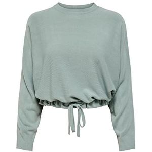 ONLY Onlamalia L/S Batwing Trui KNT Noos Trui, Blauwe Surf, S