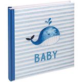 walther design fotoalbum blauw 28 x 30,5 cm Babyalbum, Baby Sam UK-183-L