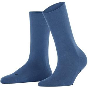 FALKE Dames Sokken Sensitive New York W SO Lyocell Met comfort tailleband 1 Paar, Blauw (Nautical 6531) nieuw - milieuvriendelijk, 35-38