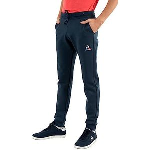 Le Coq Sportif - Joggingbroek - Blauw/Wit/Rood - Dubbelzijdig 300gr Katoen/Polyester