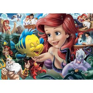Erwachsenenpuzzle 1000 Teile - Disney Prinzessinnen - Arielle, die Meerjungfrau
