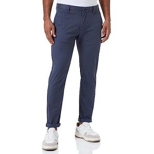 s.Oliver Chino broek voor heren, slim fit, blauw, 29/32