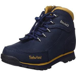 Timberland Euro Rock Sneakers voor jongens, uniseks, marineblauw, nubuck, 28 EU
