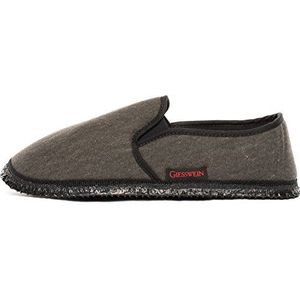 Giesswein Heren Berlin Hi-Top Slippers, Antraciet 019, 35 EU