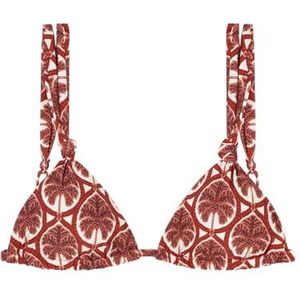 Women'Secret Tropique Bikinitop voor dames, Granaat, 85B
