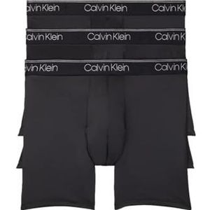 Calvin Klein Heren Boxer Brief 3 Pack Microvezel Stretch Multipack Boxer Shorts