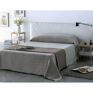 ECOMMERC3 Multifunctionele sprei, afmetingen 300 x 260 cm, voor bank of bed, multifunctionele deken, extra zacht, natuurlijke kleuren