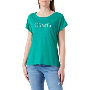 s.Oliver Dames T-shirts, mouwloos, groen, 46