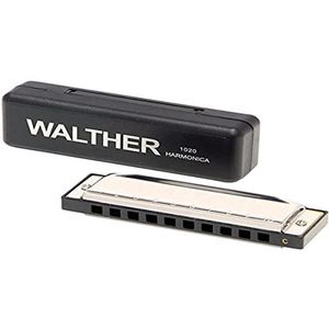 Gewa 798505 mondharmonica Walther C-mar model Richter 20 stemmen