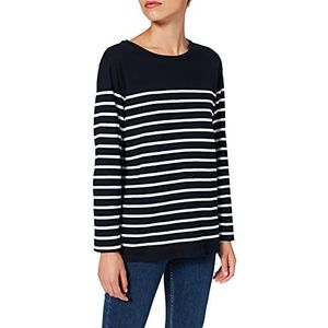 Armor Lux Dames Marinière Port-Louis Héritage Femme Pullover, meerkleurig (Bi8 Rich Navy/Blanc Bi8), 34