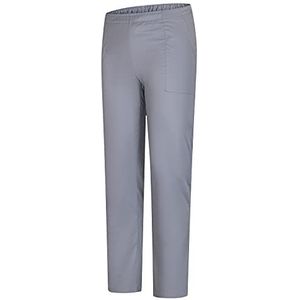 MISEMIYA - Sanitaire broek, unisex, elastisch, Ref. 8314, Lichtgrijs, S