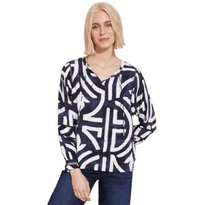 STREET ONE Tuniek met print, blauw (deep blue), 44