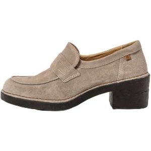 El Naturalista - N5667 - Leren Mocassins - Taupe - 5 tot 8 cm Hakhoogte