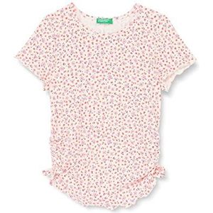 United Colors of Benetton T-shirt voor meisjes, Roze 66C, 110 cm