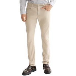 Scotch & Soda Ralston - Katoenmix Twill Regular Slim Fit 5-Pocket Pant, Plaza Taupe 260, 33W / 30L
