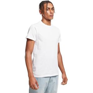 Build Your Brand Men's Merch T-shirt, wit, XS