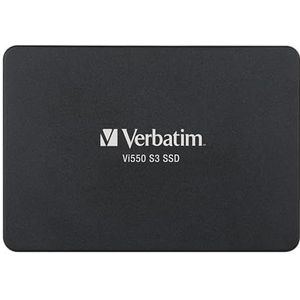 Verbatim Vi550 S3 SSD - 512 GB 2,5"", interne Solid State Drive met 3D NAND-technologie, zwart