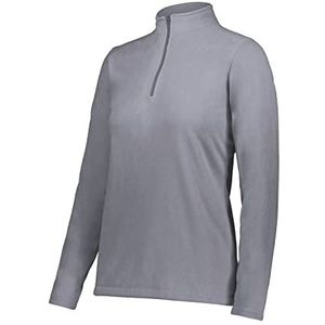 Augusta Sportswear Dames Micro Lite fleece trui met 1/4 ritssluiting jas, grafiet, X-Large, grafietgrijs, XL