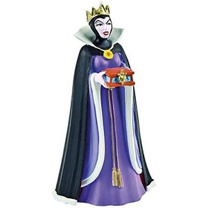Bullyland 12555 - speelfiguur De boze koningin uit Walt Disney Sneeuwwitje, ca. 9,8 cm, detailgetrouw, ideaal als klein cadeau voor kinderen vanaf 3 jaar