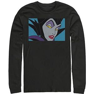 Disney Heren Mistress of Evil Stempel T-shirt, zwart, groot