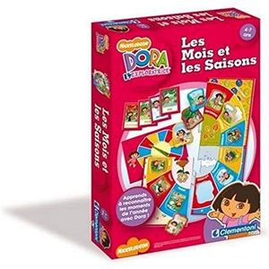 Clementoni - 62544 - Educatief spel - Dora - De maanden en seizoenen