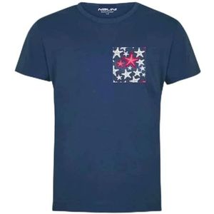 Nalini 03129310100C000.10 Art.N2 40 05 heren T-shirt blauw S, Blauw, S