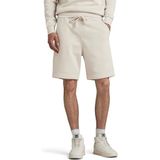G-STAR RAW Premium Core Sweat Shorts, Beige (Whitebait D21172-c235-1603), M