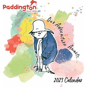 Portico Designs Paddington (Geïllustreerd) Vierkante Familiekalender 2023 (C23062)