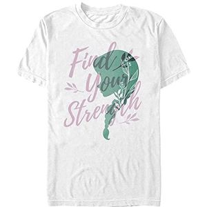 Disney Frozen - Strength Sil Anna Unisex Crew neck T-Shirt White 2XL