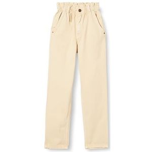 Noppies Girls Pants Effingham Relaxed Fit, Whitecap Grijs - N126, 122 cm