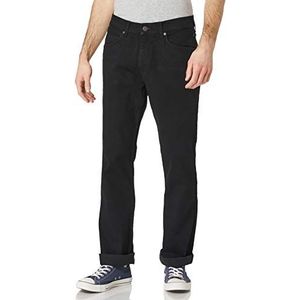Wrangler Bootcut jeans voor heren, zwart, 32