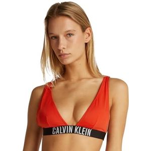 CALVIN KLEIN Vrouwen BRALETTE-RP NIEUW 2 Bralette, Rood (Flaming Chili), XS, Rood (Flaming Chili), XS