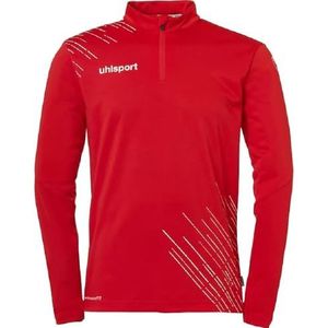 uhlsport Heren Score 26 1/4 Zip Top Score 26 1/4 Zip Top Heren Sport Jas Sweatshirt Pullover Voetbal Fitness Gym Sport Hoody Sporttrui