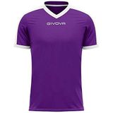 GIVOVA - Shirt Revolution Interlock - Paars/Wit - T-shirt