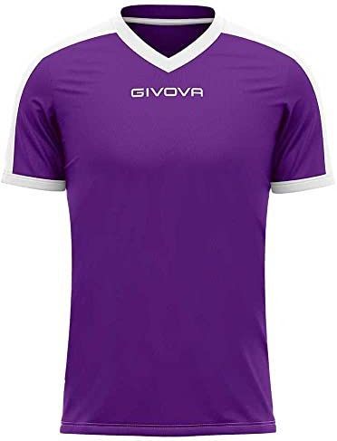 GIVOVA - Shirt Revolution Interlock - Paars/Wit - T-shirt