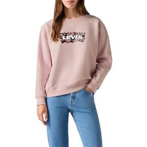 LSE - GAB ROSE - Sweater - Met Logoprint - Zonder Capuchon